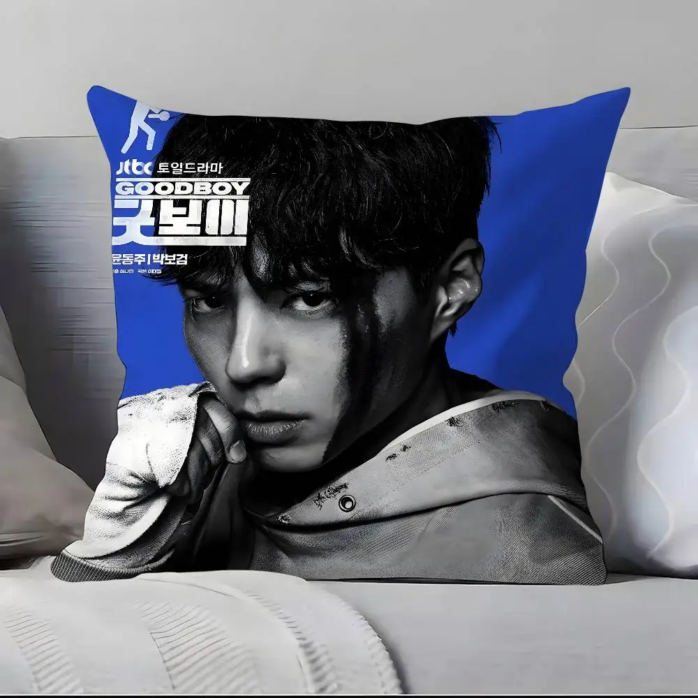 غطاء وسادة Hot Kdrama G-Good Boy فائق النعومة وصديق للبشرة من القماش السحابي مثل الراحة وسحاب مخفي #3