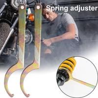 Motorcycle Spring Adjuster Portable Tight Hole Set Firmware Hand Tool Universal Shock Absorber Tool Wrench Chuck Key