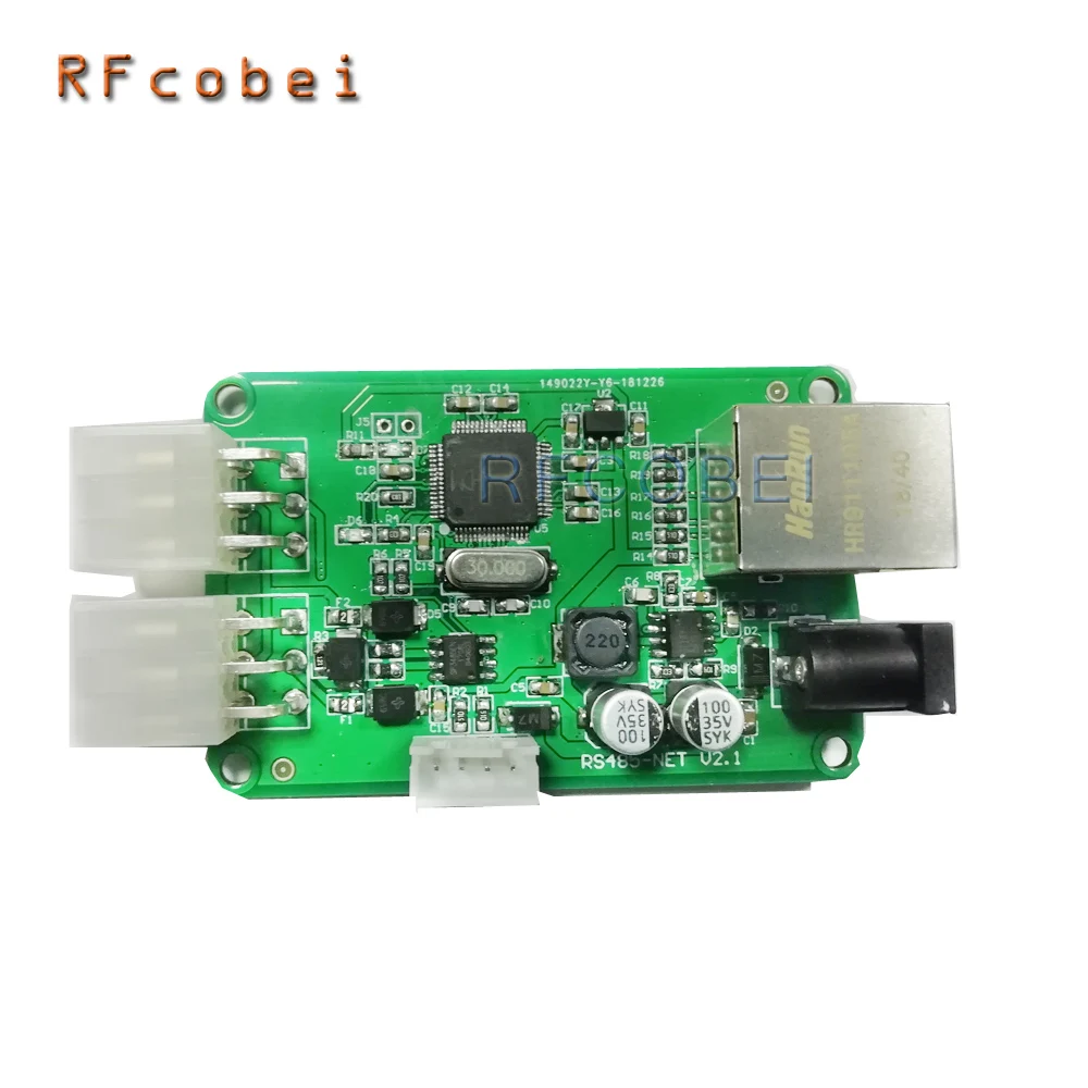 TCP232-410S Industrial RS232 RS485 to TCP IP Modbus Serial to Ethernet Converter RTU to TCP Server Terminal