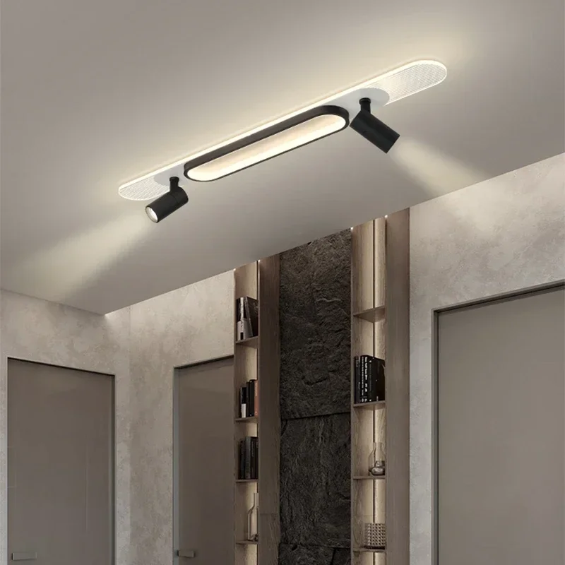

Modern LED Ceiling Lamp For Living Room Corridor Cloakroom Aisle Ceiling Light With Spotlight Chandeliers Decor Lighting Fixture