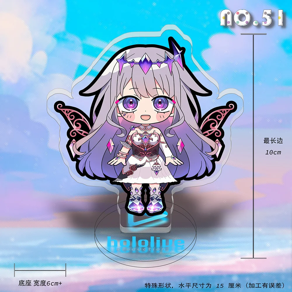 Merry Christmas 10CM HOT Anime Hololive VTuber Acrylic Stand Model Cosplay Characters Ornament Accessories Good Gifts