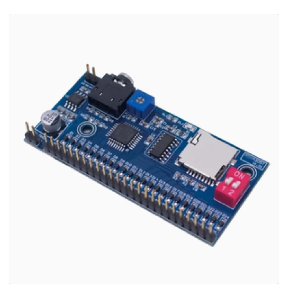 M3D5T voice playback module MP3 is triggered and played once. It is a single-chip microcomputer DIY control prompt announder