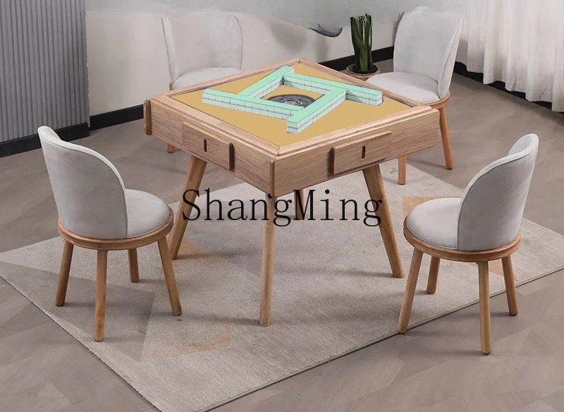 

CL bass mahjong machine automatic dining table dual-purpose solid mahjong table household chess and card table