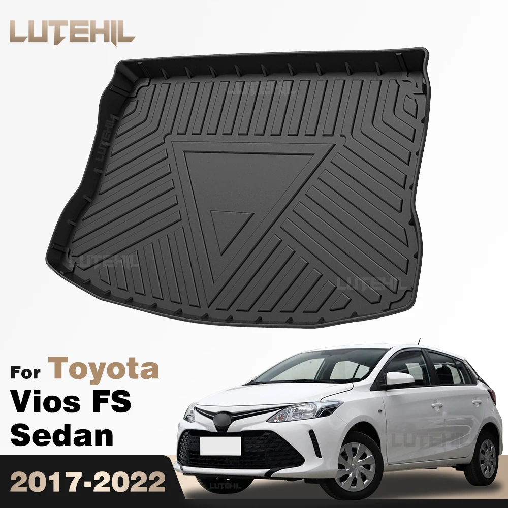 

Коврик в багажник LUTEHIL из TPE для Toyota Vios FS седан 2017-2022 (2018, 2019, 2020, 2021), водонепроницаемый, аксессуар