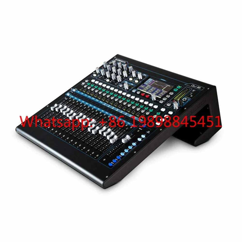 Original Allen & Heath Qu-16C Rackmount Digital Mixer Chrome Edition 16-Channel USB Audio Interface FREE DELIVERY