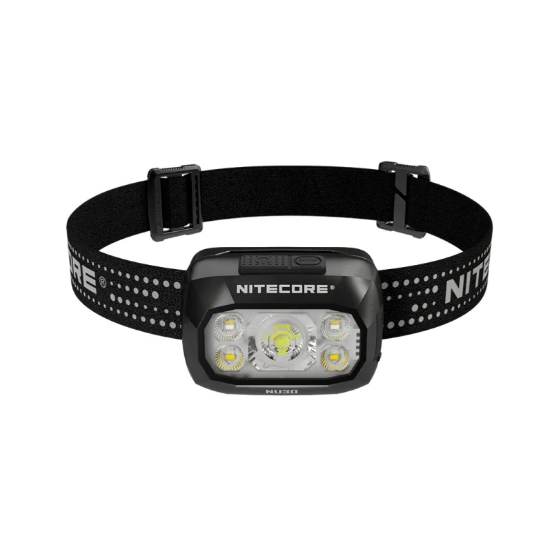 Nitecore NU30 Rechargeable Lightweight Headlamp 500Lumens 4-core UHE LED Waterproof Headlight Incldue Battery