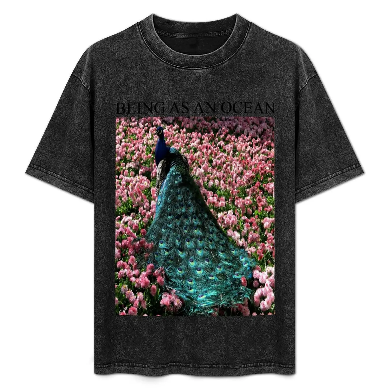 Peacock T-Shirt Holiday Simple Tee Shirt