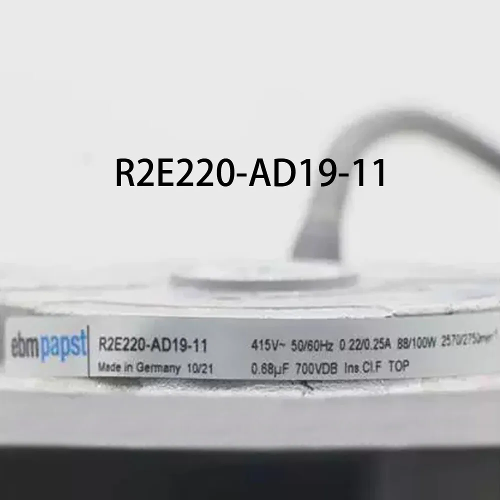 

Для Ebmpaps промышленный центробежный охлаждающий вентилятор R2E220-AD19-11 415 В 88/100 Вт оригинал-
