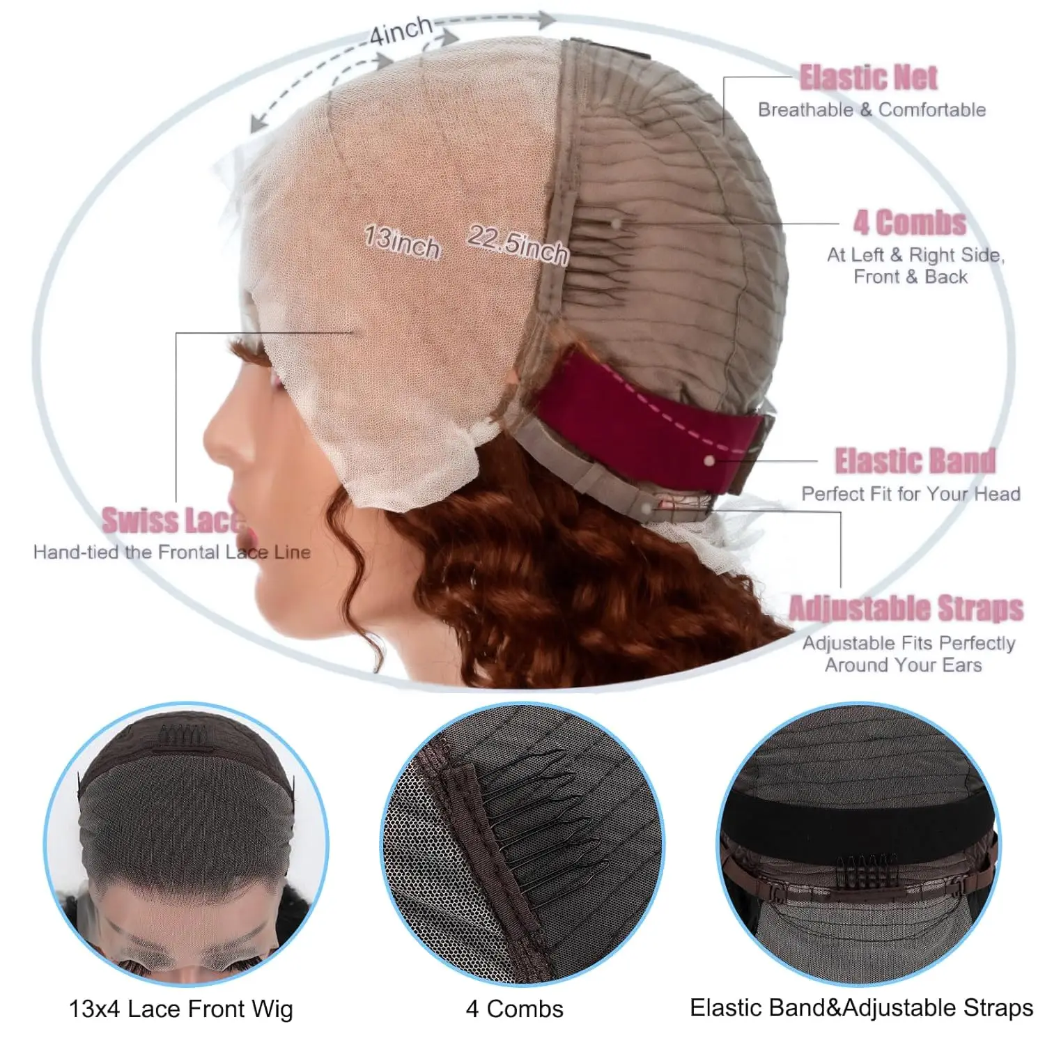 14-дюймовый 99j Бордовый Короткий Боб Парик Прямой Парик Человеческих Волос 13x4 Hd Кружевные Фронтальные Парики Для Женщин 200 Плотность Красного Цвета Волос Remy