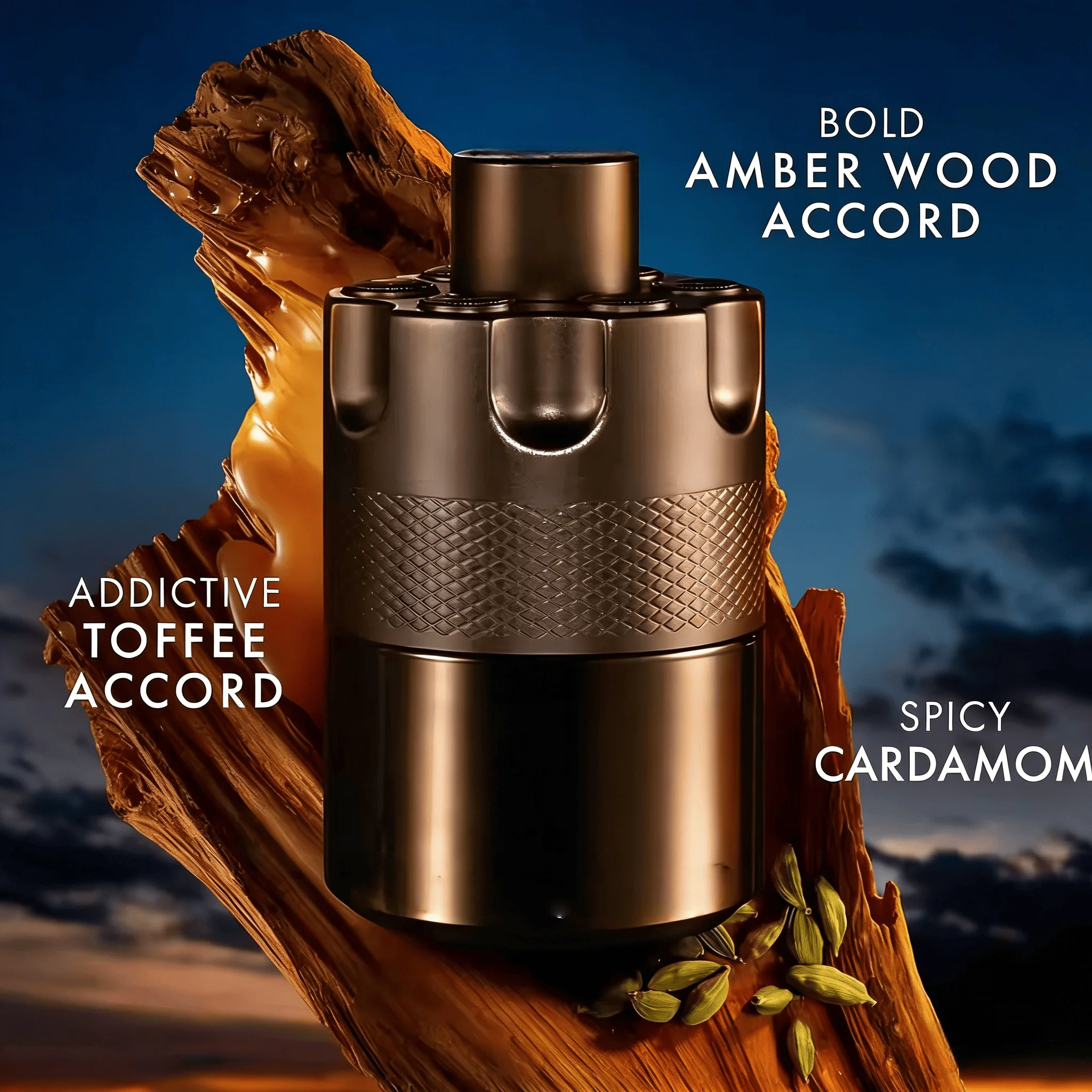 El Perfume Masculino Más Buscado, The Most Parfum Intense, Aroma Amaderado Especiado, Colonia de Lujo de Larga Duración para Hombre con Feromonas, 100 ml