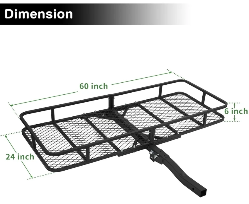 Trailer Hitch Cargo Carrier Rack
