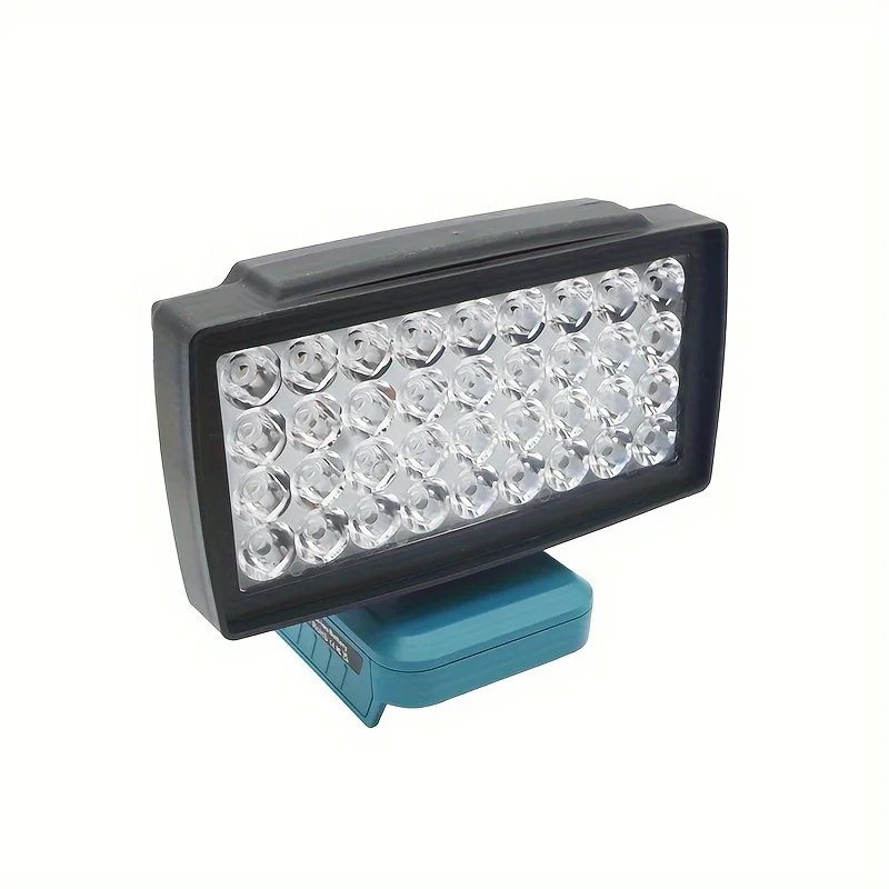 Portable LED Work Light for Makita 18V Battery-Site Lighting 20W 3500LM with USB & Type C Charging and Low Voltage Protection