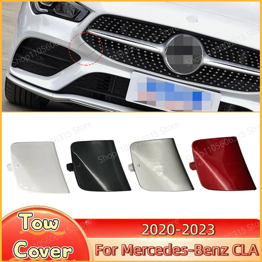 For 2020-2023 Mercedes-Benz CLA W118 Front Bumper Trailer Hook Cover OEM 1188854201
