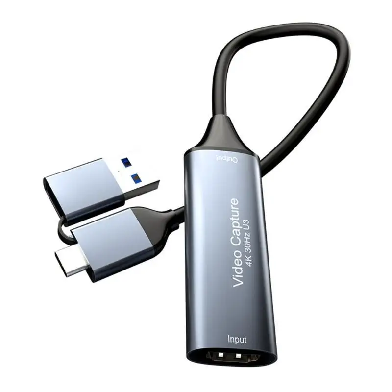 

652F 4K60HZ Видео Grabber Type C USB3.0 CARPTURE CARD Небольшой размер