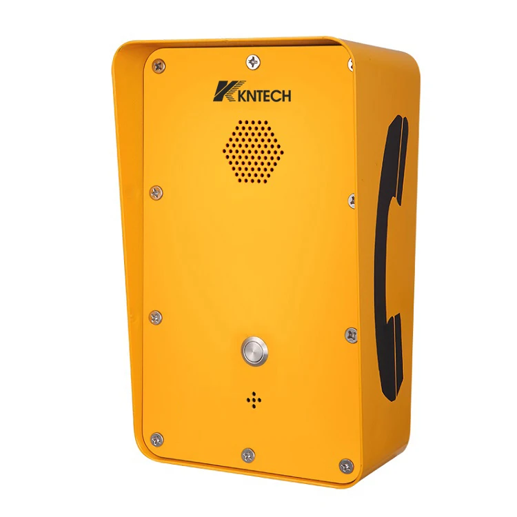 

Industrial Telephone Wall Mounted Telephone IP66 Dust Proof Handset with Keypad Weatherproof Phone KNSP-09T2S