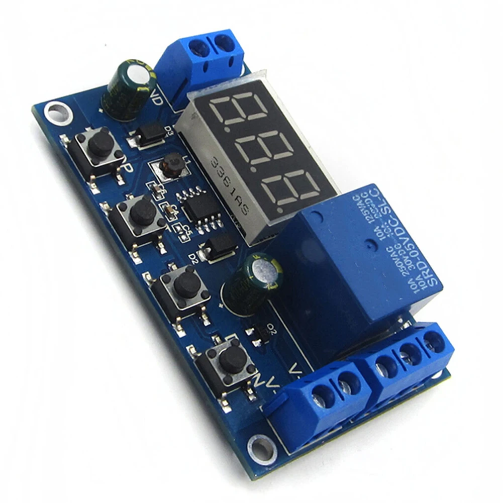 Robust Battery Charger Discharger Control Switch Module with Serial Communication and Undervoltage Overvoltage Protection