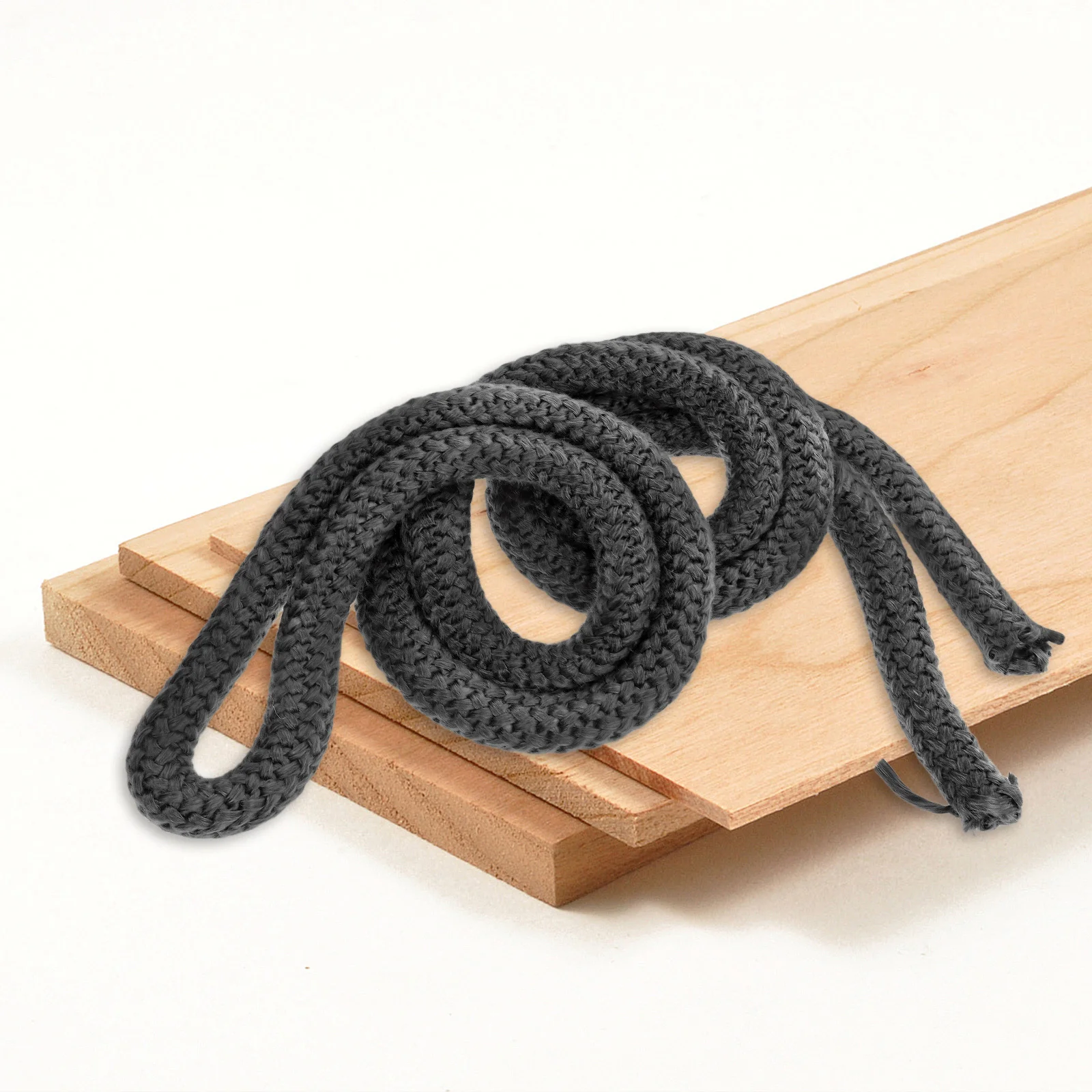 

2.5m 20Mm Fiberglass Rope Seal for Wood Stove Door Gasket - Fireproof High Temperature Resistant Stove Sealing Replacement Part