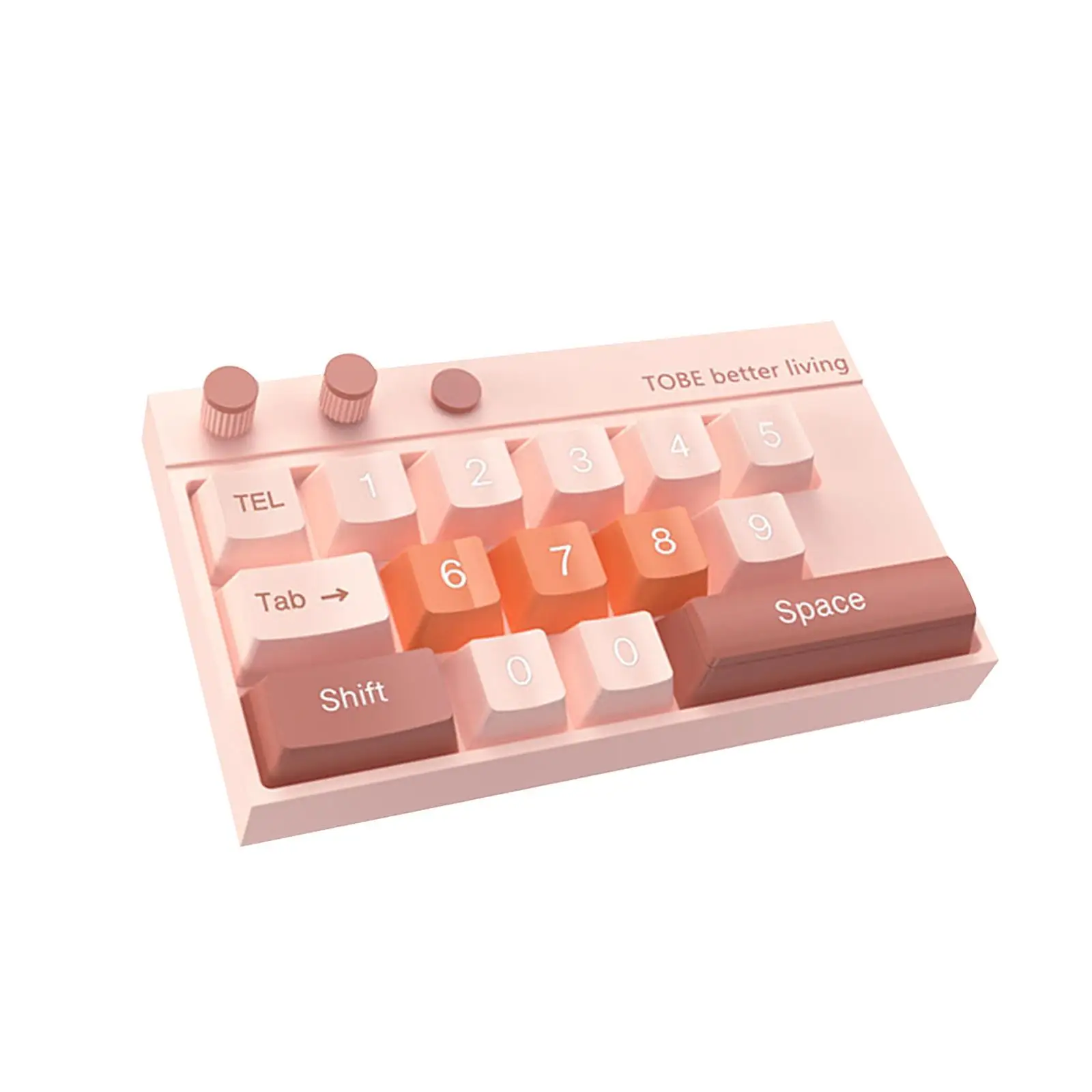 

Luminous Car Parking Number Sign Keyboard Cartoon Style Plastic Car Plate for Easy Contact for Vehicle Use