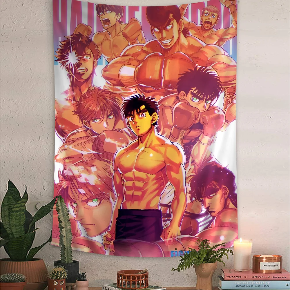 Hajime No Ippo Anime Hanging Bohemian Tapestry Bohemian Wall Tapestries Mandala Cheap Hippie Wall Hanging