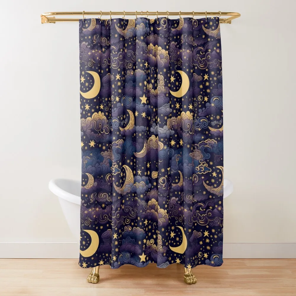

Whimsigoth Pattern Shower Curtain Shower Set Bathroom Accessory Bathroom Fabric Modern Bathroom Accessories Curtain