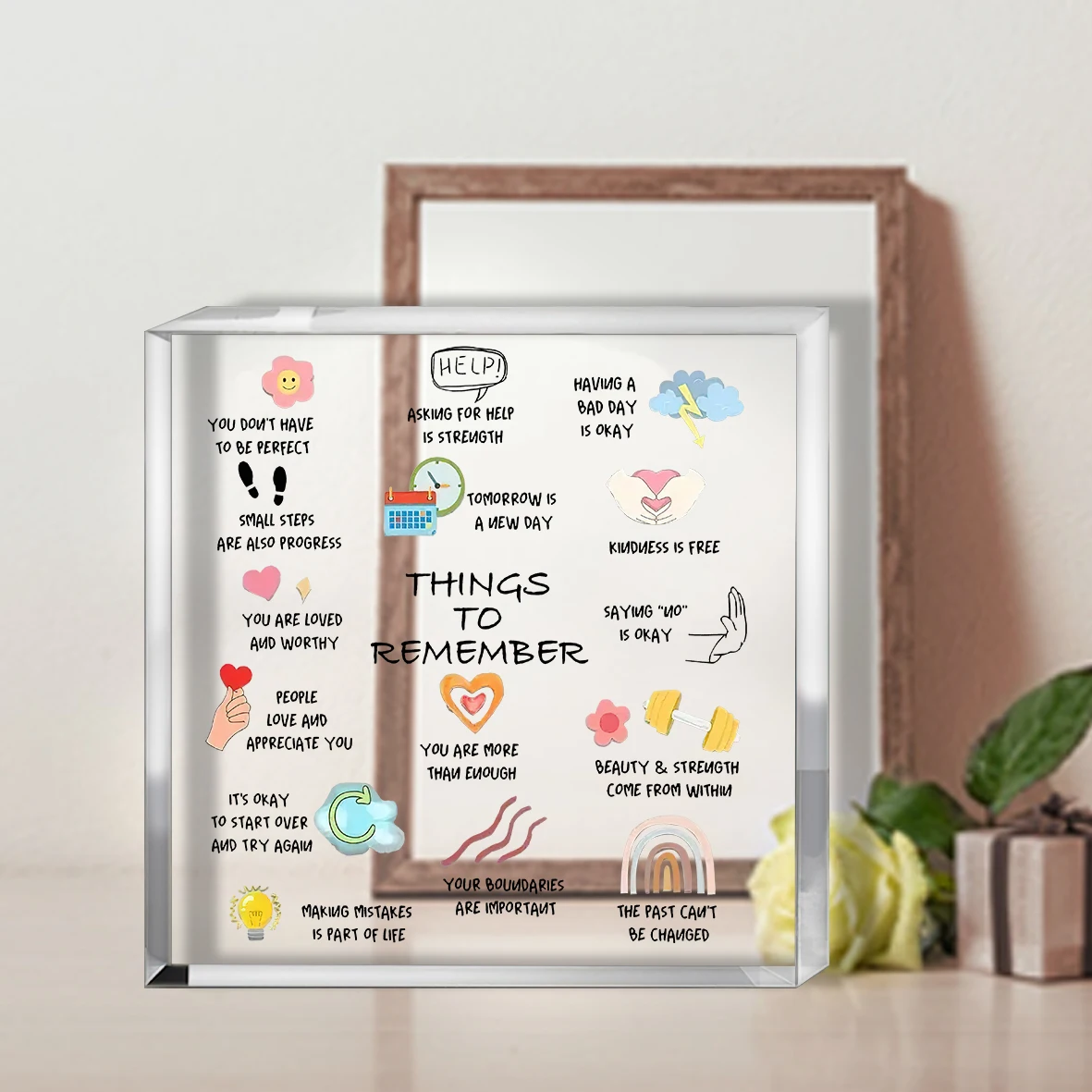 1pc Modern Acrylic Inspiration - Home Office Quotes 评论和价格