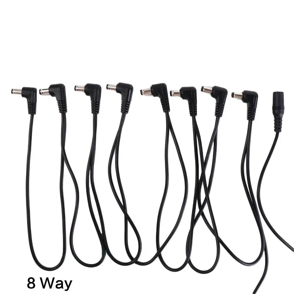 

1 to 2 3 5 6 8 10 Ways Daisy Chain Cable 1 To 8 Power Cord Guitar Pedal Power Cord PVC Copper Guitar Pedal Chain