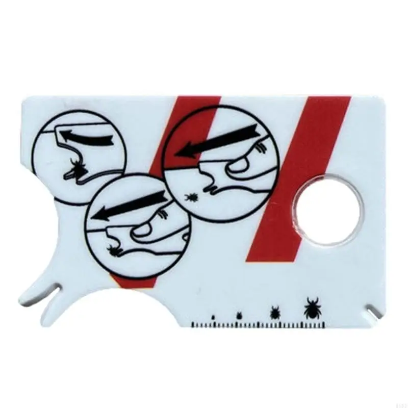 

W8KF Portable Remover Card with Magnifier Wallet-Sized Removal Tool Gift