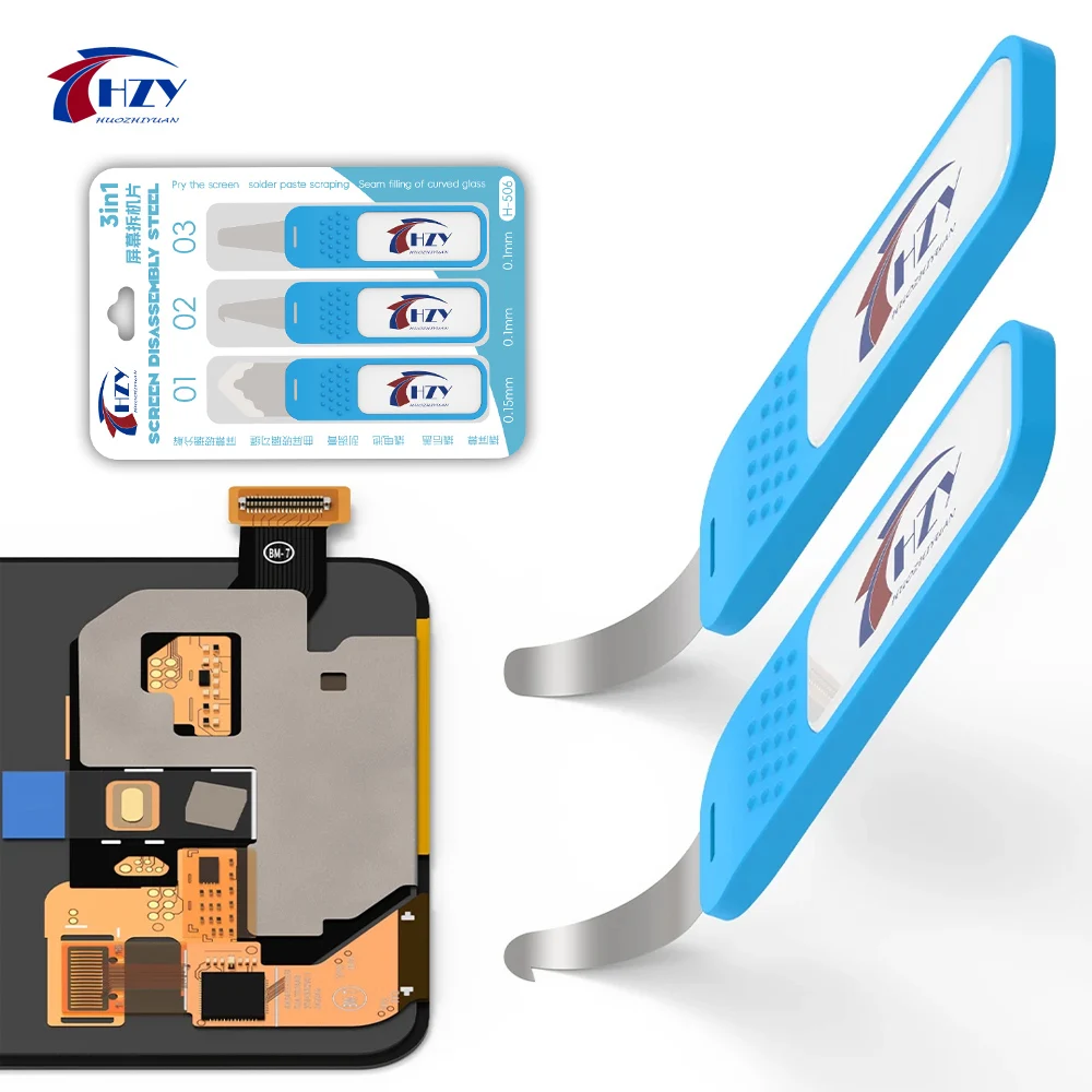 

HZY 3Pcs/Set High Toughness LCD Screen Opener Prying Tools for iPhone iPad Samsung Tablet Mobile Phone Repair Tools