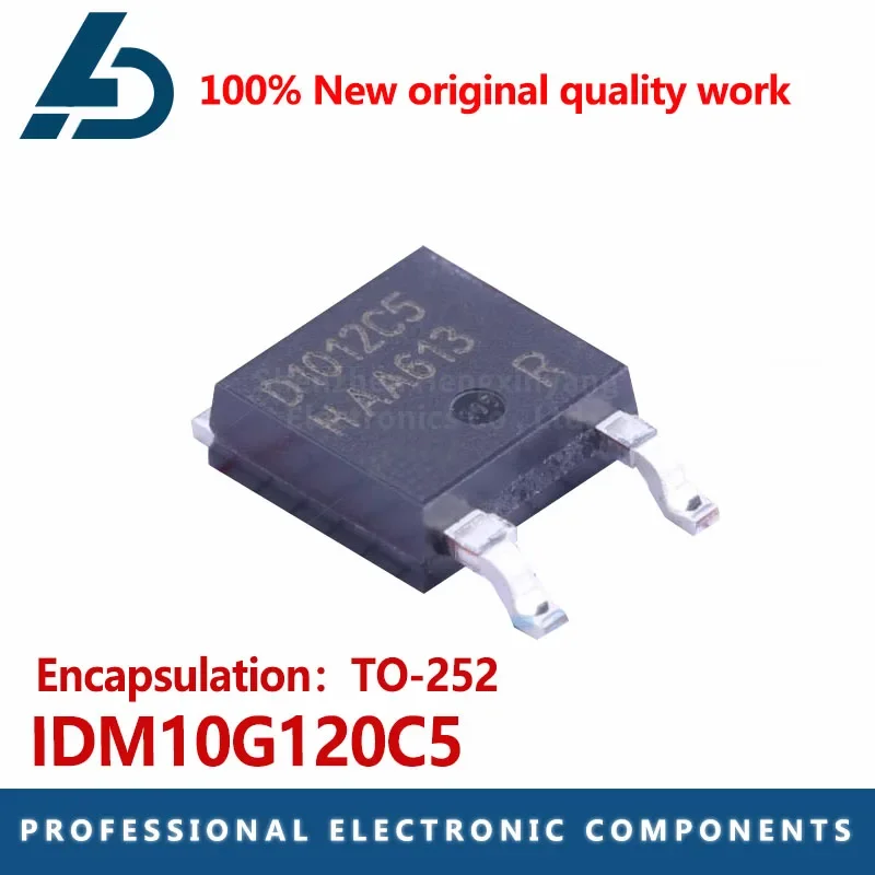 IDM10G120C5 TO-252 Pacchetto N-canale Voltaggio: 1.2kV Corrente: 38AMOS tubo