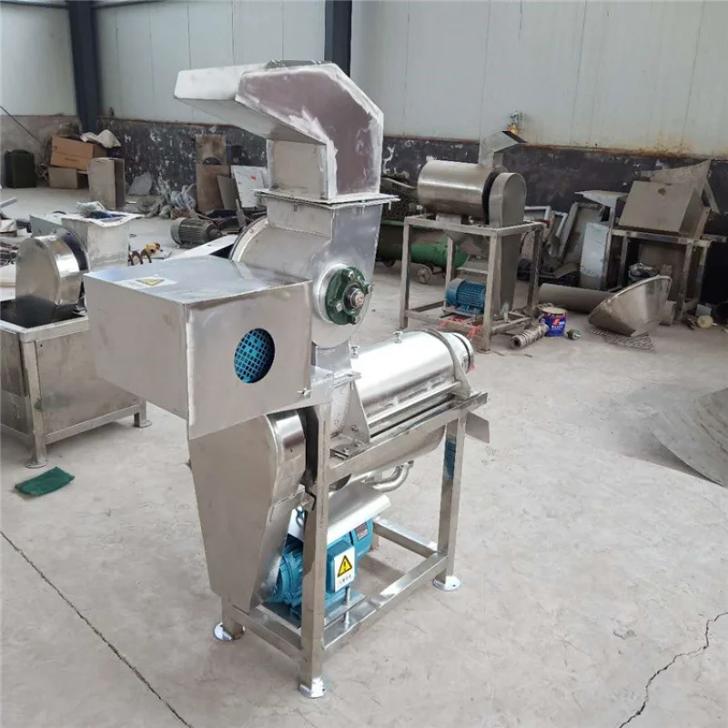 

(Customized for Sea Shipping) Large-scale lime and mulberry juicer, industrial loofah and ginger juice extraction equipment, spi