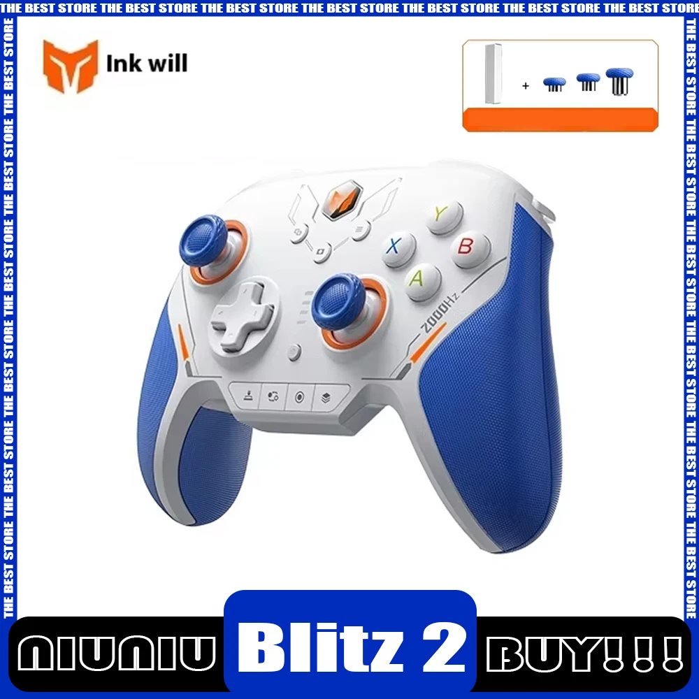 

Bigbig Won Blitz 2 Tmr Alprs Gamepad Tri Mode Bluetooth Wireless 2k Return Gamer Controller Nearlink Gamepad Gaming Accessories