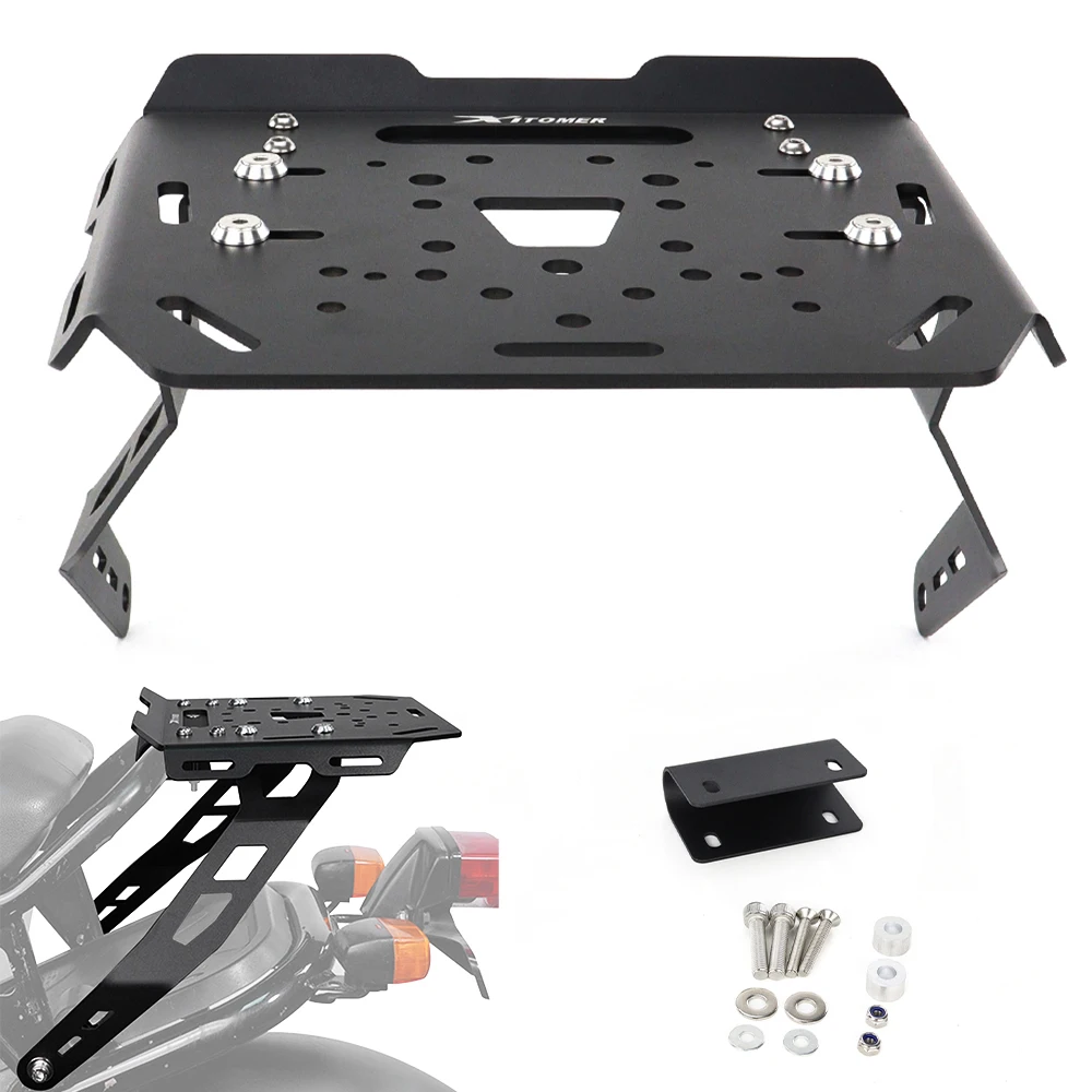 

Fit For Honda Ruckus 50 (Zoomer) 2003-2024 Motorcycle Rear Luggage Rack Cargo Top Case Rear Rack Carrier Shelf Support Bracket