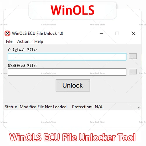 Desbloqueador de archivos WinOLS ECU - Herramienta de extracción WinOLS NOREAD