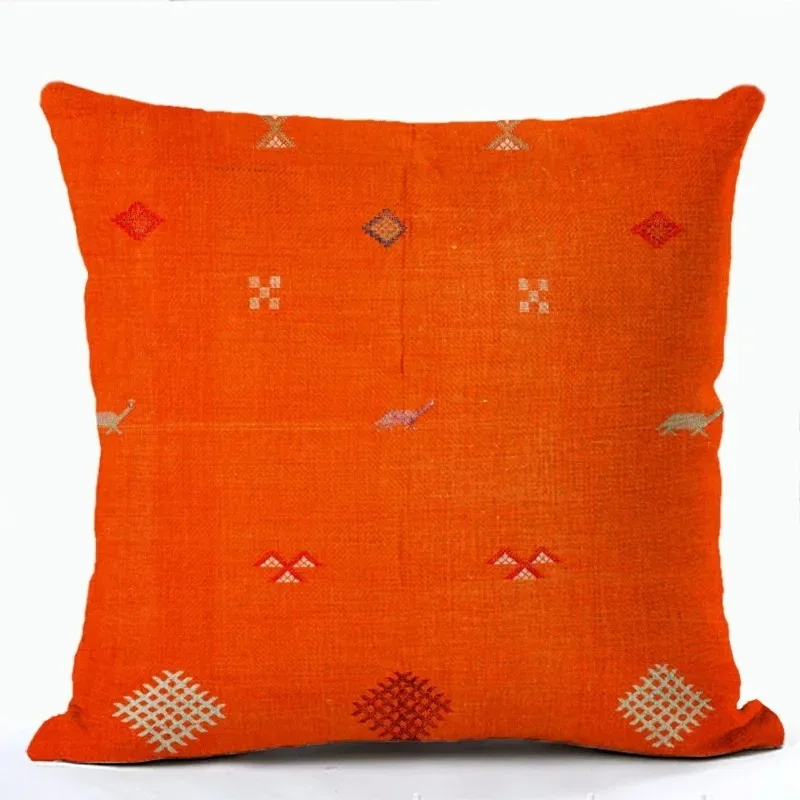 Geometric Home Decor Moroccan Ethnic Bohemian Cushion Cover Office Sofa Pillow Cover Outdoor Camping Hug Pillow Cover view 2