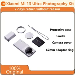 Original Xiaomi Mi 13 Ultra Professional Photography Set Leather Camera Case Handle Filter Adapter Ring for Xiaomi Mi 13Ultra