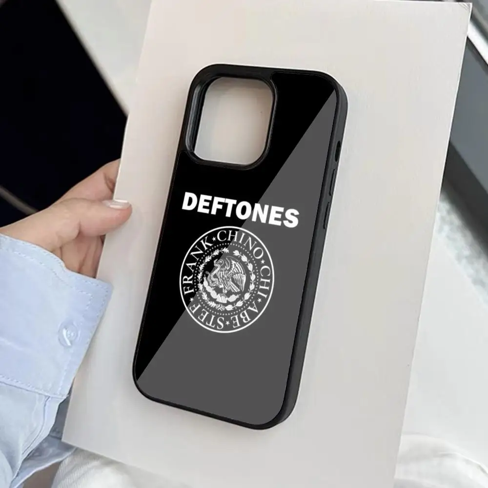 Fashion Deftones Phone Case For Iphone 15 14 13 12 11 Pro Max Mini 8 Plus Se Xr X Xs 2020 PC+TPU Cover