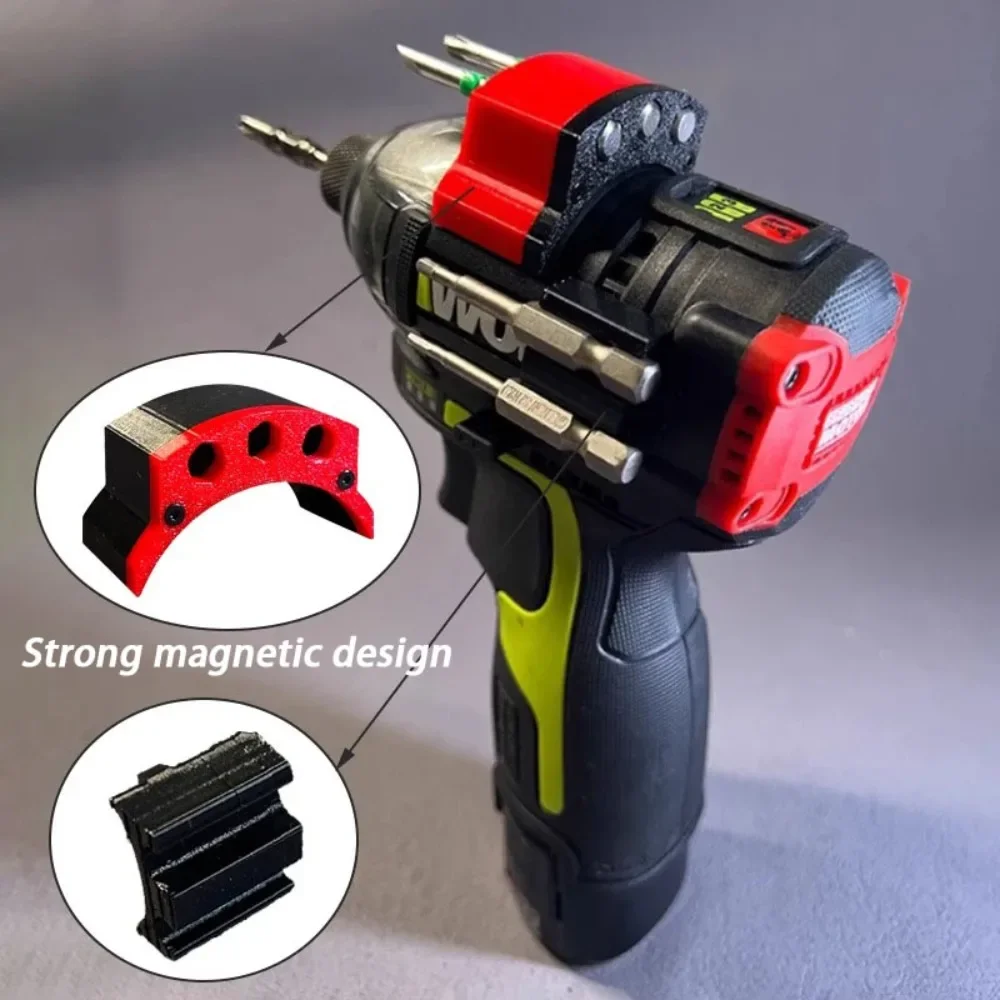 

WU132 Batch Head Back Clip N52 Side Clip Batch Head Clip Professional Strong Magnetic Suction Screwdriver Tool Accessories