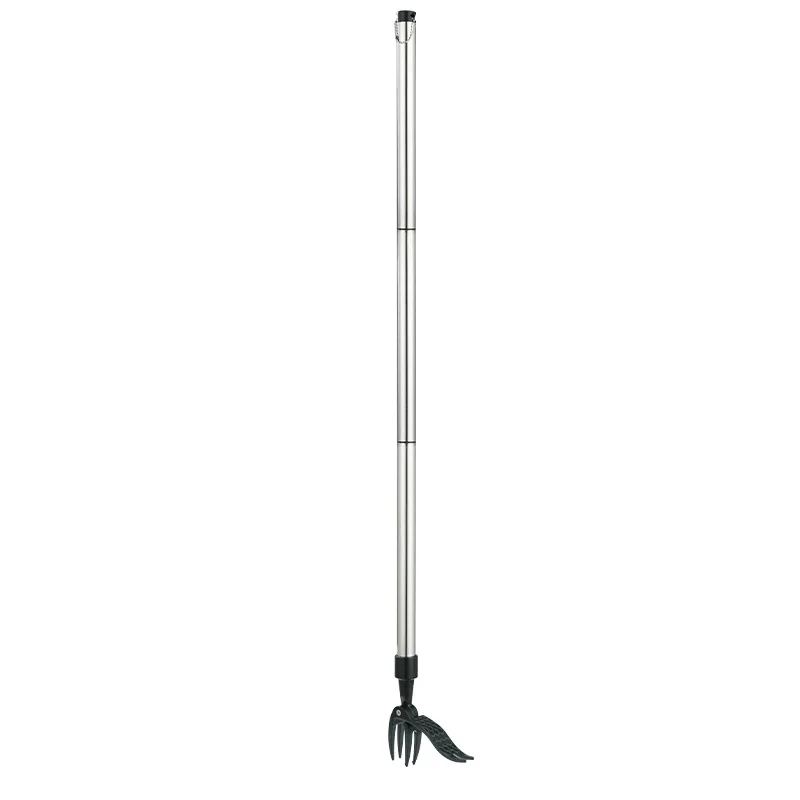Gardening Stand Up Weeding Tool With Stainless Steel Long Handle 4 Steel Claws Lawn Garden Easily Remove Weeds Weed Puller Tool