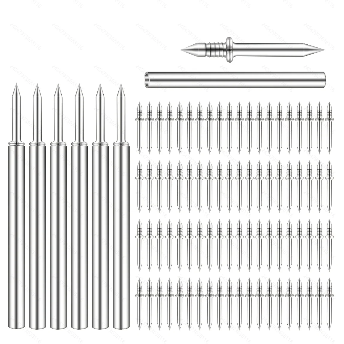 606 sets of double-headed skirt pins, double-headed nails, hidden screws, and special socket tools, for seamless skirt edges, with solid wood baseboards