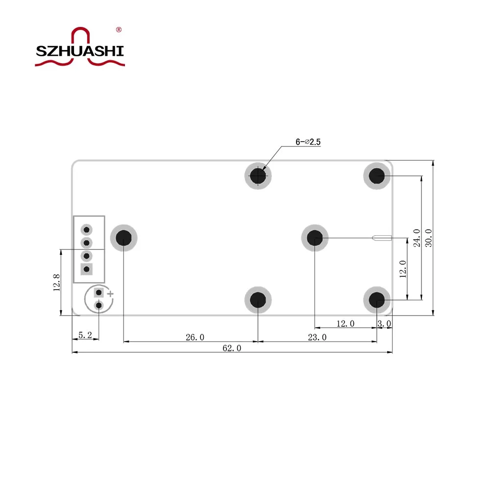 SZHUASHI 0,9 GHz 5 W 37dBm 700-900 MHz / 1100 MHz Placas PCBA sem concha, fonte de sinal de varredura de baixa potência, série personalizável