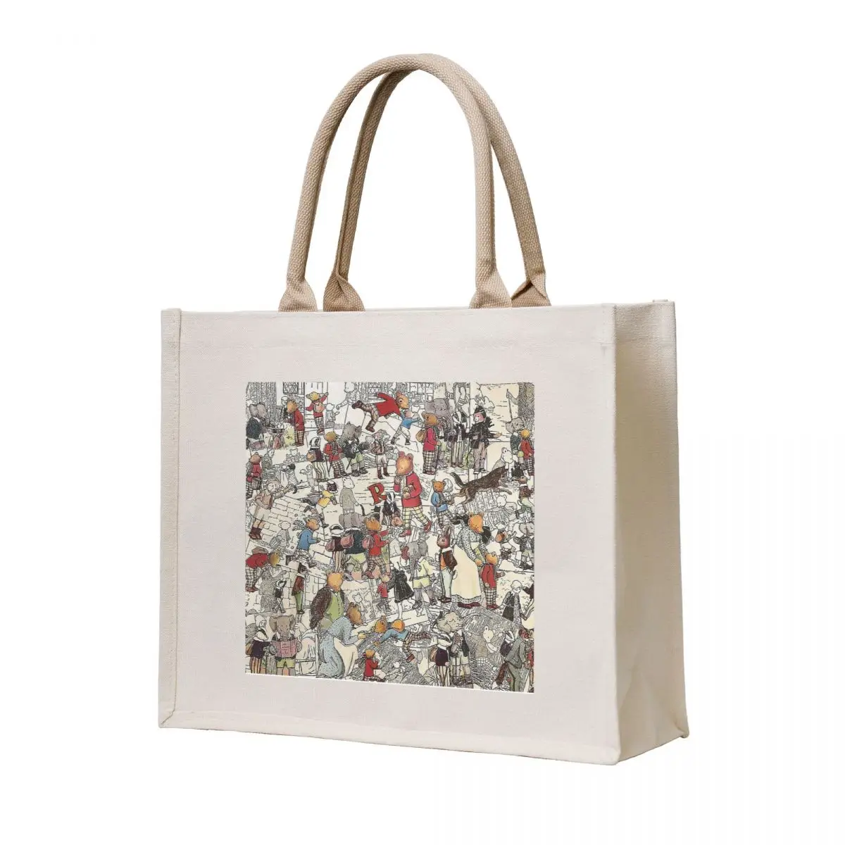 

Rupert Bear 2 Tote Bag custom fabric bag tote bag woman for beach