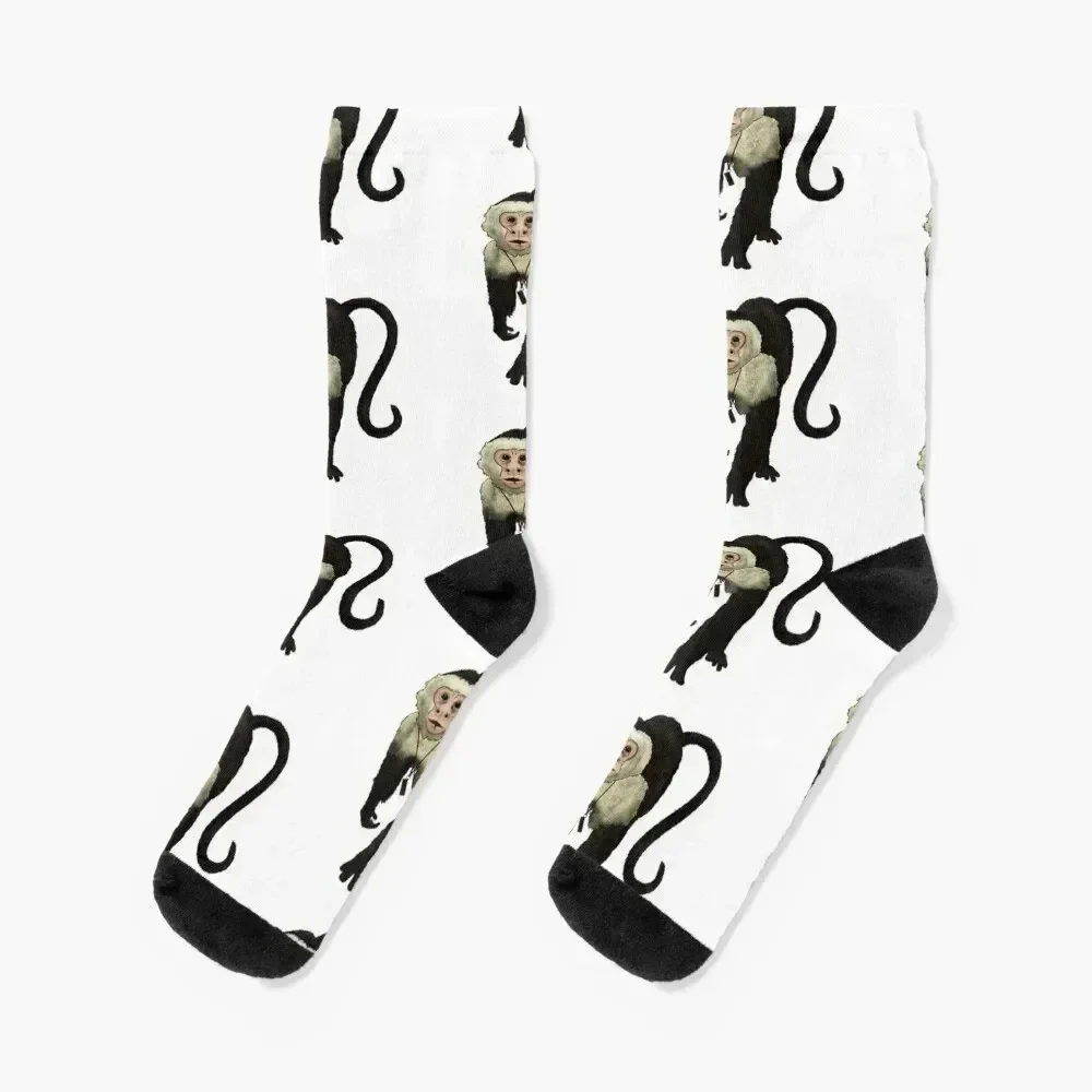 

Capuchin Animal Socks christmas gift Children's Stockings compression new year Men's Socks Luxury Women's