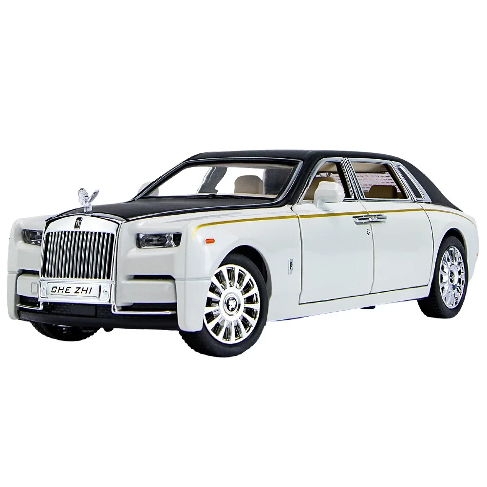 1:24 Rolls Royce Phantom Mansory Alloy Car Diecasts & Toy Vehicles Car Model Sound and light Pull back Car Toys For Kids Gifts