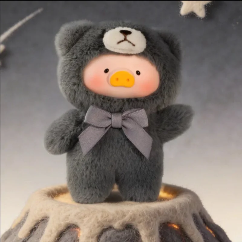 Offizielle Lulu Pig Teddy Mini Nature Whisper Serie Blind Box Niedliche Vinyl-Figur Schlüsselanhänger Puppe Spielzeug Mode Sammlerstück Geschenk
