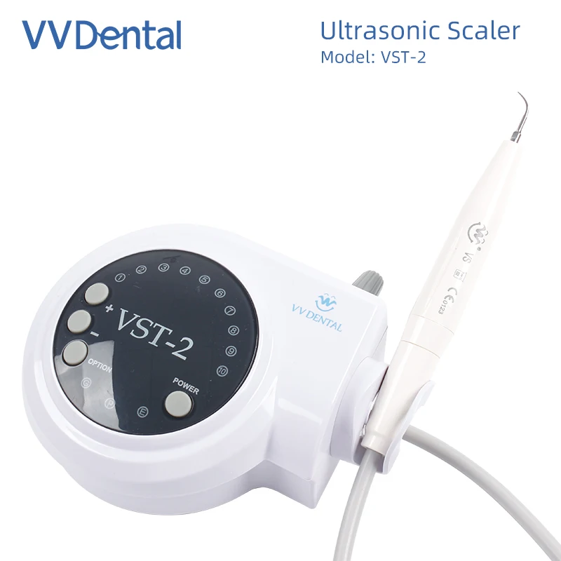 

VVDental VST-2 Ultrasonic Dentistry Scaler for Oral Cleaning Tooth Dental Plaque and Calculus fit EMS/Woodpecker Machine