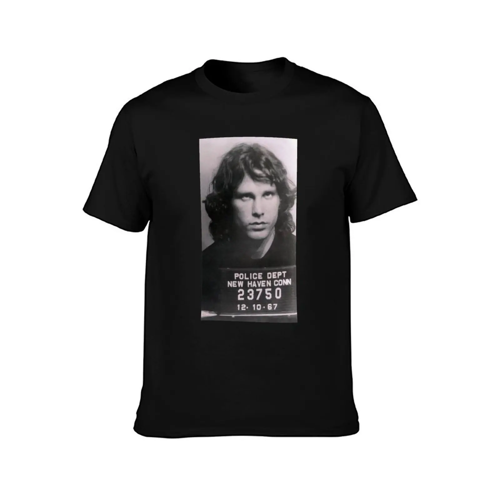 Jim Morrison T-Shirt, Summer Casual Cotton Tee, Oversized Streetwear Tops, Vintage Graphic Print, Loose Fit Short Sleeve