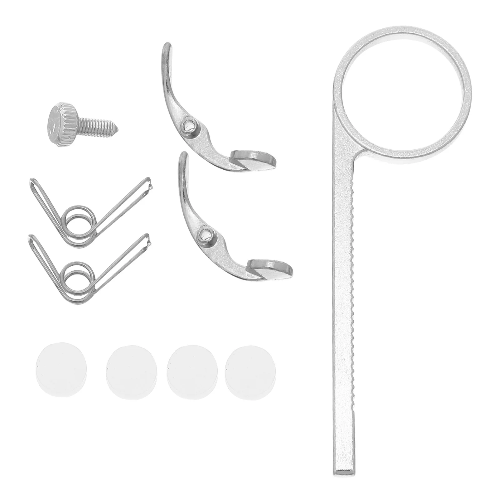 

1Set Trumpet Care Kit Universal Valve Slide Finger Ring Valve Caps Water Key Spring Brass Instrument Accessory Replacement