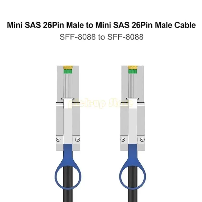 Q5WA Mini 26PIN Hybrids Cable SFF-8088 до SFF-8088 Кабель легкой установки 1 млн. Гбит / с SAS2.0 Кабель для систем рейдов