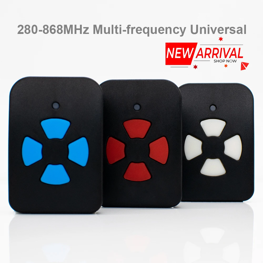 Duplicateur de télécommande de porte de garage, Grabber de code multi-mort, émetteur manuel Rfid, 286MHz-868MHz, 433MHz, 315, 390