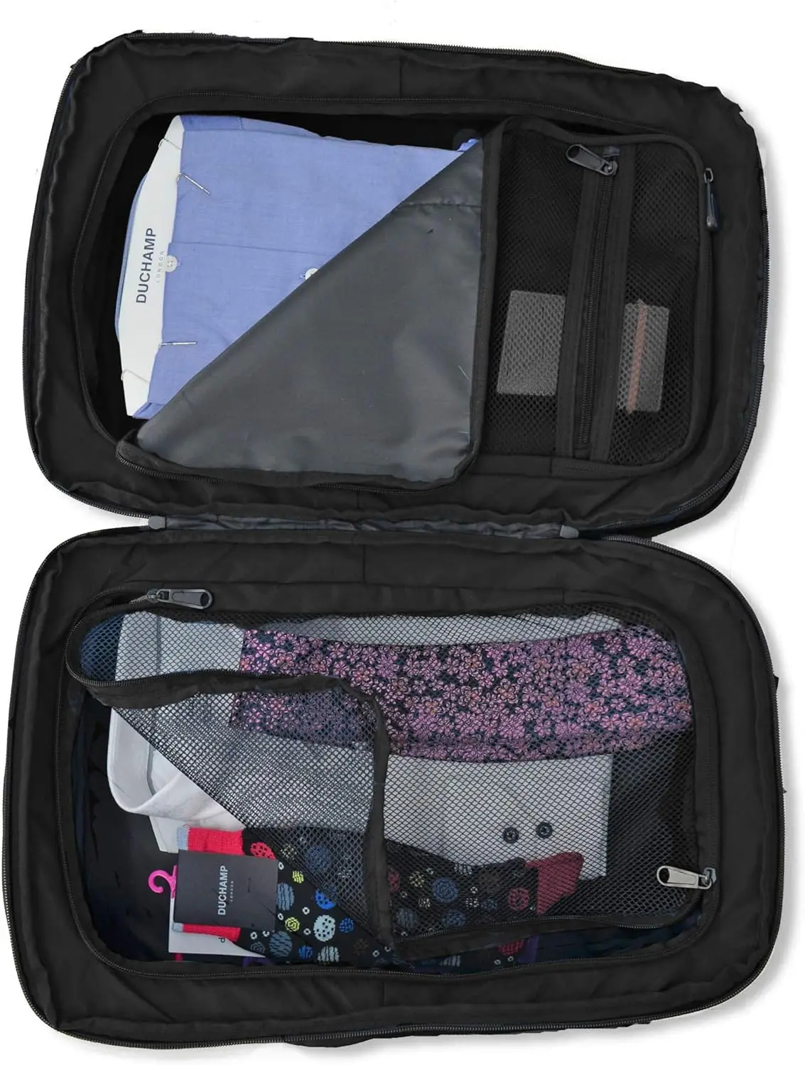 Valigia zaino da trasporto espandibile Duchamp Getaway